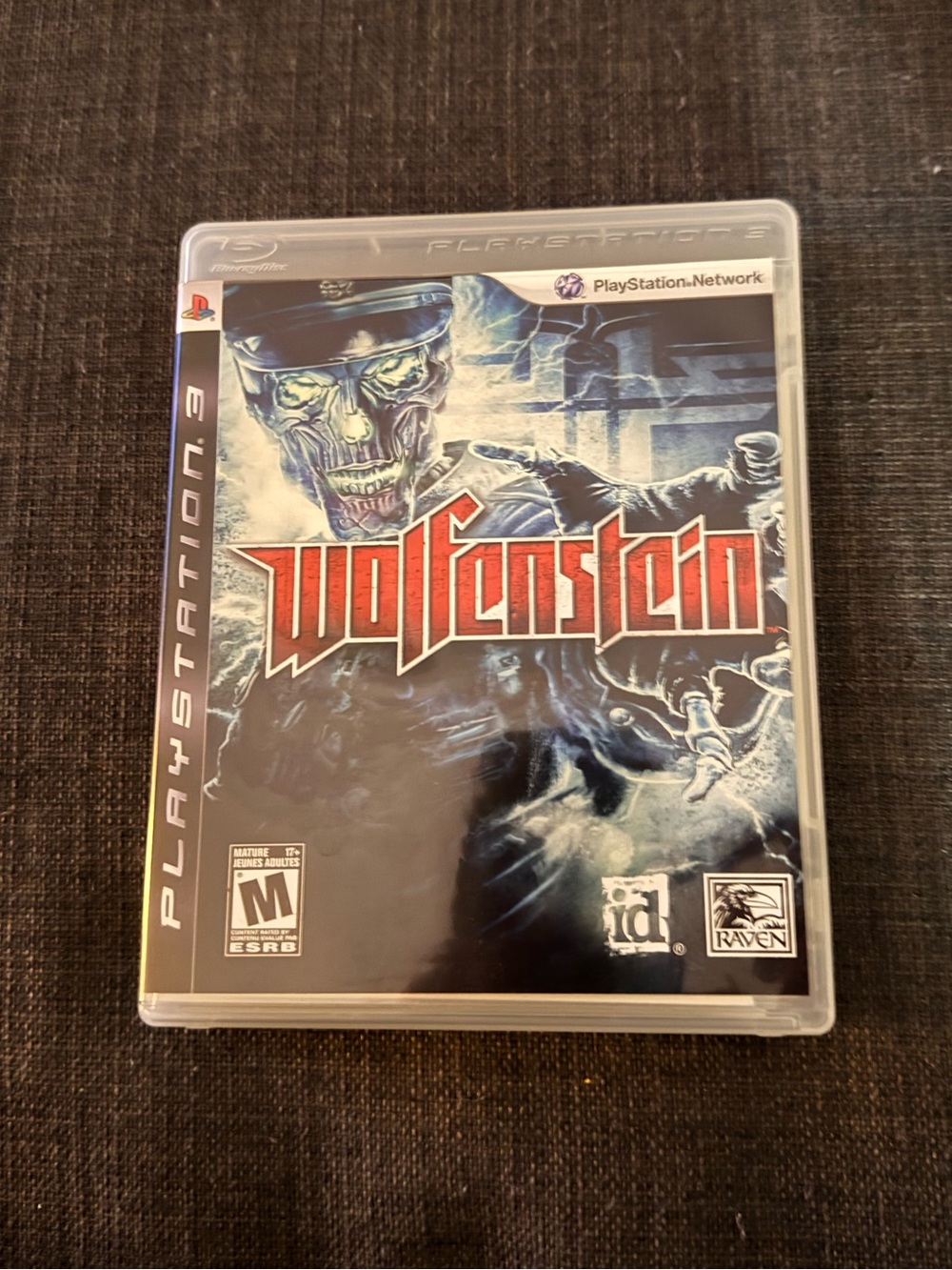 Wolfenstein Sony PS3 Game Complete Playstation 3